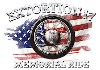 Extortion 17 Memorial Ride 2014 Virtual Rider T-shirt primary image
