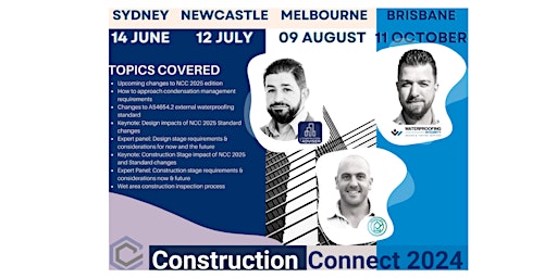 Imagem principal do evento Construction & Waterproofing in 2024 and Beyond - SYDNEY