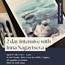 Watercolour for beginners, 2 days intensive