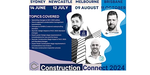 Imagen principal de Construction & Waterproofing in 2024 and Beyond -NEWCASTLE