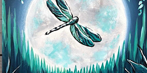 Immagine principale di Discount Paint Night: Dragonfly in the Moonlight 