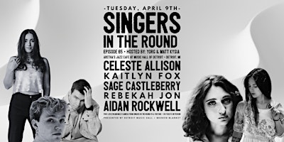 Image principale de Singers In The Round 65 • Celeste Allison • Kaitlyn Fox • Sage Castleberry • Rebekah Jon • Aidan Roc