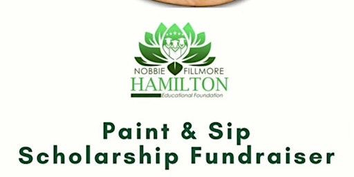 Primaire afbeelding van Paint and Sip Scholarship Fundraiser