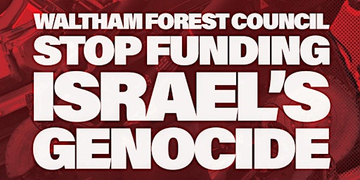 Imagem principal do evento Demand WF Council Divest from Israel's War Machine