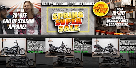 Spring Super Sale