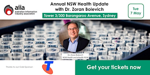 Imagem principal do evento Annual NSW Health Update with Dr. Zoran Bolevich