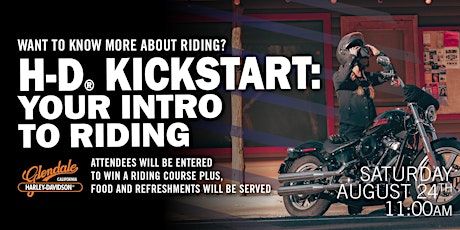 H-D Kickstart: New Rider Introduction