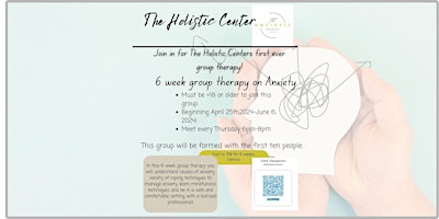 Hauptbild für Group Therapy Focusing on Anxiety!