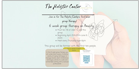 Group Therapy Focusing on Anxiety!