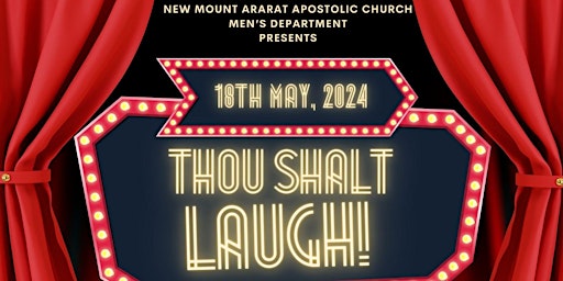 Imagem principal do evento Thou shalt Laugh!