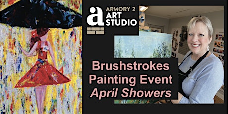 Brushstrokes Social Painting - April Showers