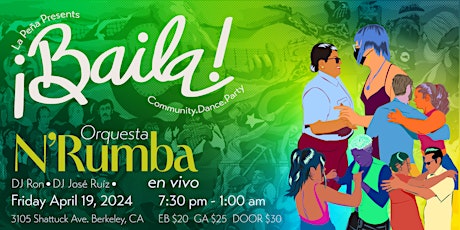 Primaire afbeelding van ¡BAILA! Community.Dance.Party