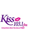 Kiss 103.1's Logo