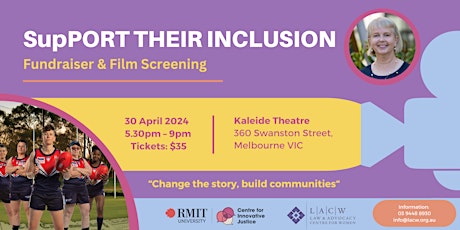 Fundraiser & Film Screening: SupPORT Their Inclusion