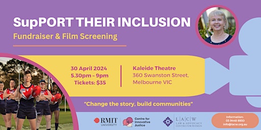 Imagem principal de Fundraiser & Film Screening: SupPORT Their Inclusion