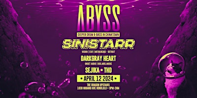 ABYSS DNB - SINISTARR primary image