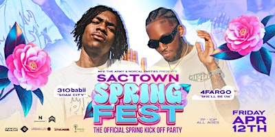 Imagem principal do evento SacTown Spring Fest