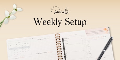 Immagine principale di Sonder Social: Plan Your Upcoming Week! 