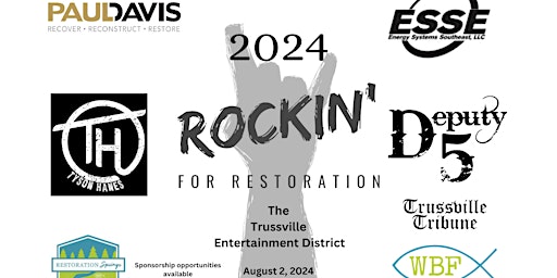 Imagem principal do evento Rocking for Restoration 2024
