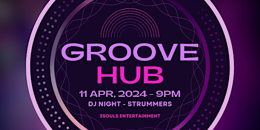 Primaire afbeelding van Groove Hub - DJ Night - Strummers - Free Event