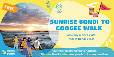 Imagem principal do evento Sunrise Bondi to Coogee Walk with International Friends