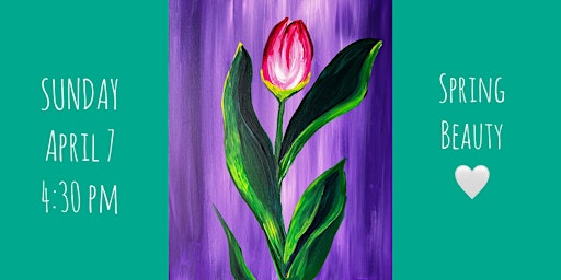 Imagem principal do evento Painting with Breezy - Spring Beauty