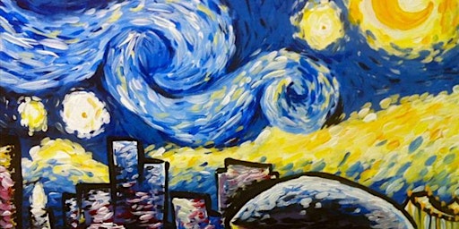 Imagem principal do evento New Orleans Starry Night - Paint and Sip by Classpop!™