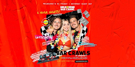 Melbourne Bar Crawl | Grand Prix Weekend (Saturday) primary image