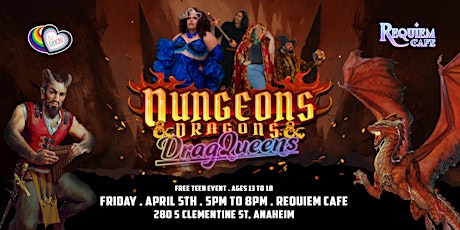 Imagem principal do evento Dungeons & Dragons & Drag Queens