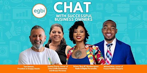 Imagem principal do evento Chat with Successful Business Owners