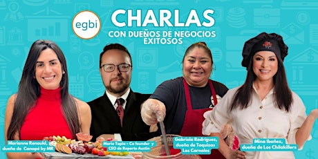 Charlas con compañías de éxito