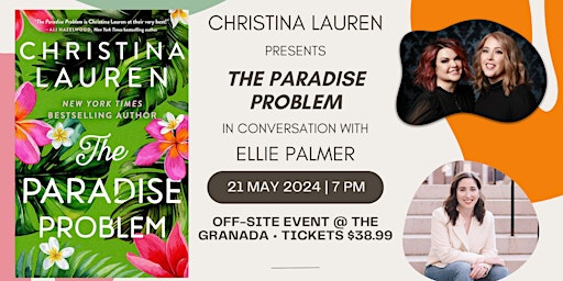 Imagem principal do evento Christina Lauren presents The Paradise Problem