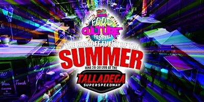 Primaire afbeelding van Foodees Food and Culture Festival, Talladega Superspeedway