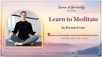 Imagem principal do evento Learn to Meditate