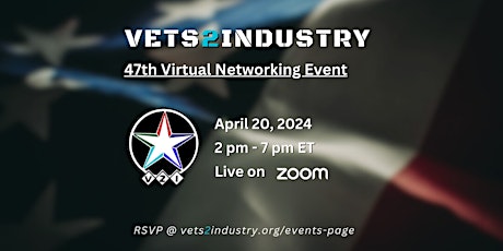 47th VETS2INDUSTRY Virtual Networking Circuit Event