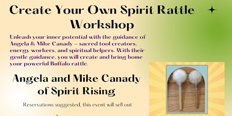 Create Your Own Spirit Rattle Workshop at Spirit Fest™ Memphis