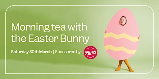Imagem principal do evento Have a hopping good Morning Tea with the Easter Bunny!