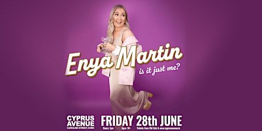 Enya Martin - Is It Just Me?  primärbild