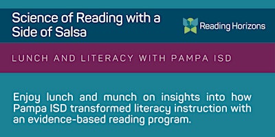 Imagen principal de Lunch and Literacy with Pampa ISD