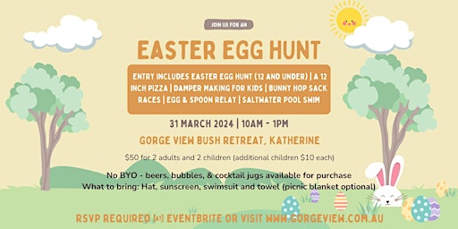 Primaire afbeelding van Easter Egg Hunt, Pizza Lunch & Swim