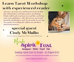 Image principale de Learn Tarot Workshop at Spirit Fest™ Memphis