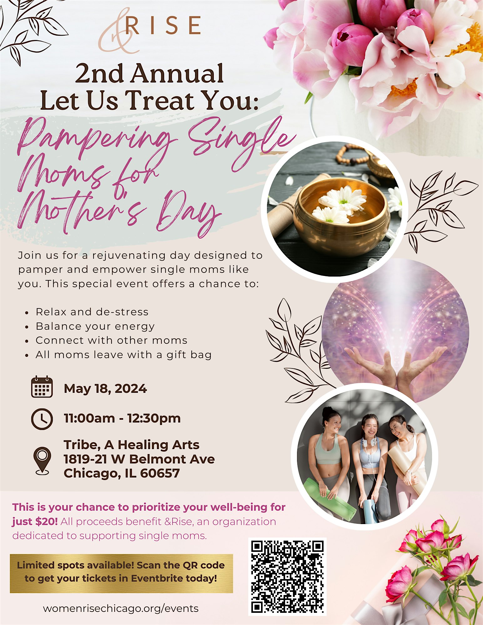 2nd Annual Let Us Treat You: Pampering Single Moms for Mother's Day