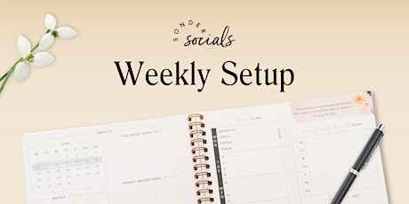 Hauptbild für Sonder Social: Plan Your Upcoming Week!