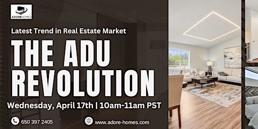 ADORE Homes April Webinar primary image