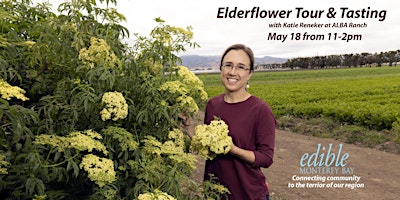 Imagem principal do evento Edible LIVE! Elderflower Tour & Tastings