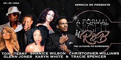 Primaire afbeelding van A Formal Night of R&B, The Ultimate VIP Experience