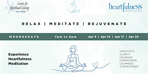 Hauptbild für Experience Heartfulness - Relax, Meditate, Rejuvenate