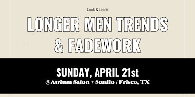 Longer Men's Trends & Fade Work | Look & Learn | Network & Shop primary image