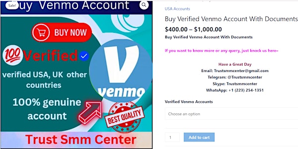 Buy Verified Venmo Account With Documents