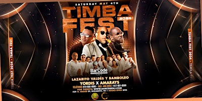 Imagen principal de Timba Fest 2024 @ RedRoom | BarCode, Elizabeth NJ